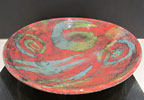 Serving Bowl with Reds and Greens